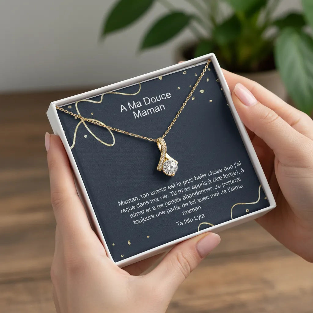 COLLIER DE BEAUTE EMVOUTANTE - A MA DOUCE MAMAN