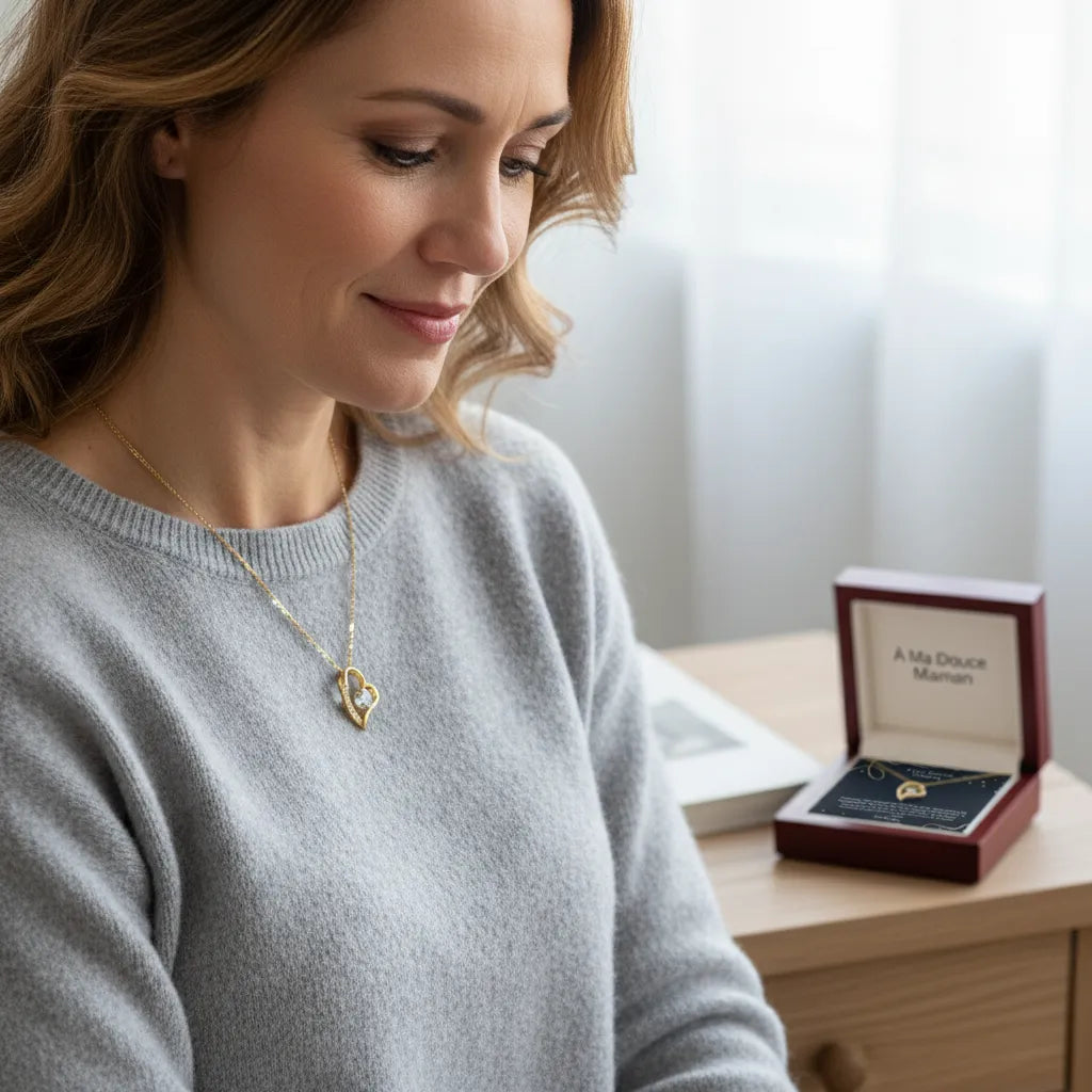 COLLIER AMOUR ETERNEL - A MA DOUCE MAMAN