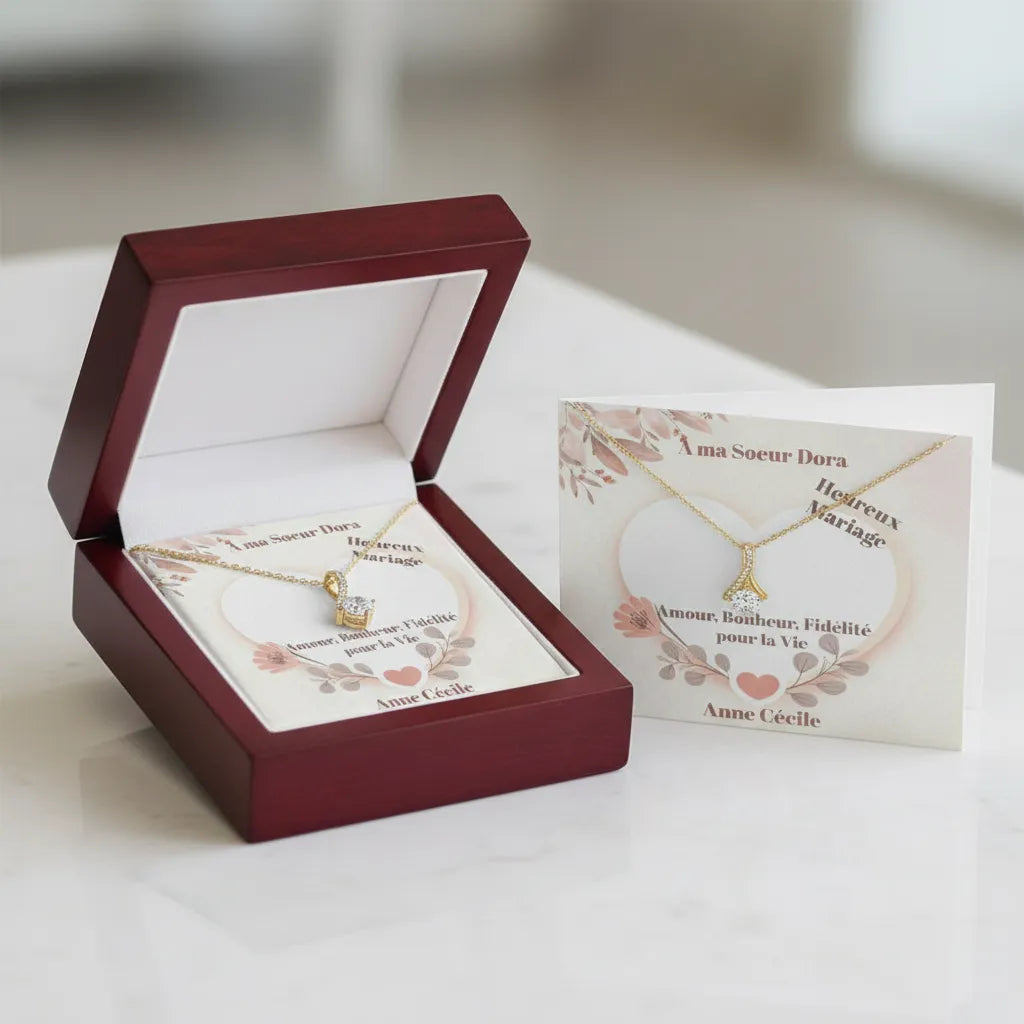 COLLIER DE BEAUTE EMVOUTANTE - A MA SOEUR