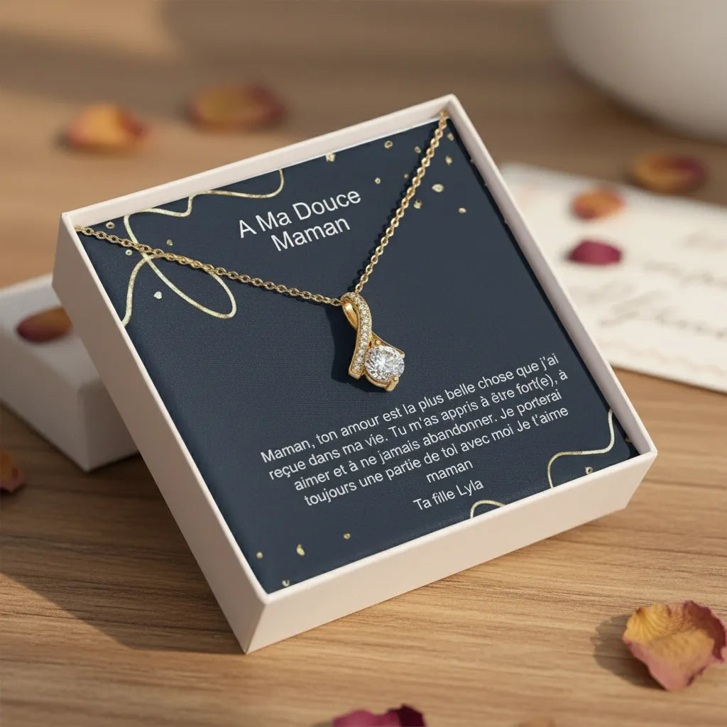 COLLIER DE BEAUTE EMVOUTANTE - A MA DOUCE MAMAN