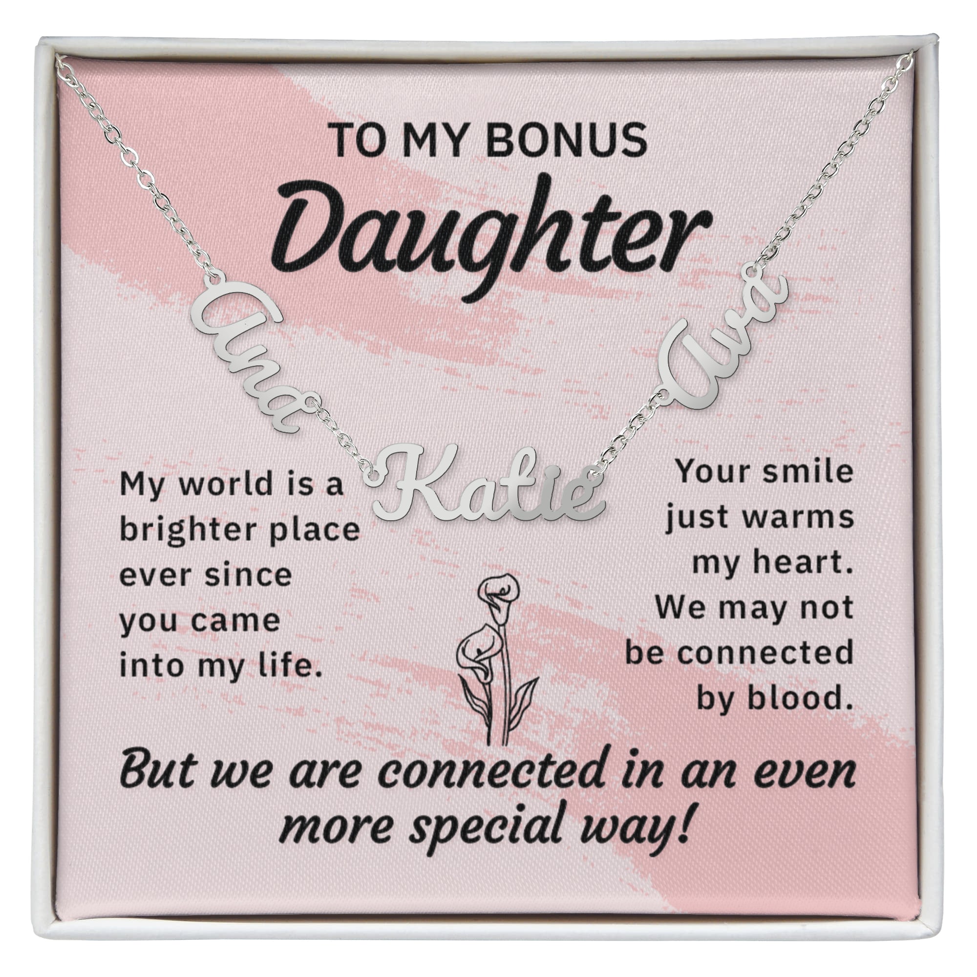 Multiple Name Necklace
