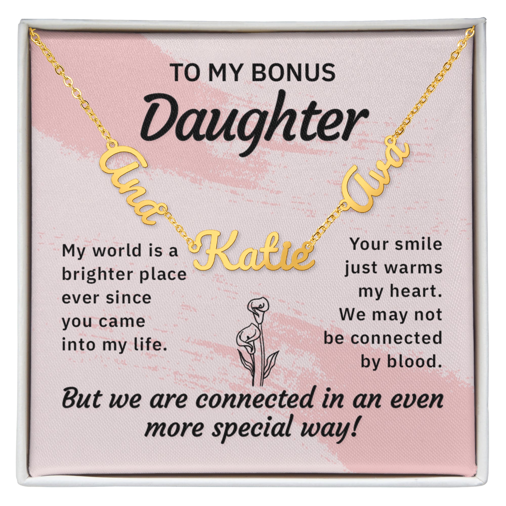 Multiple Name Necklace