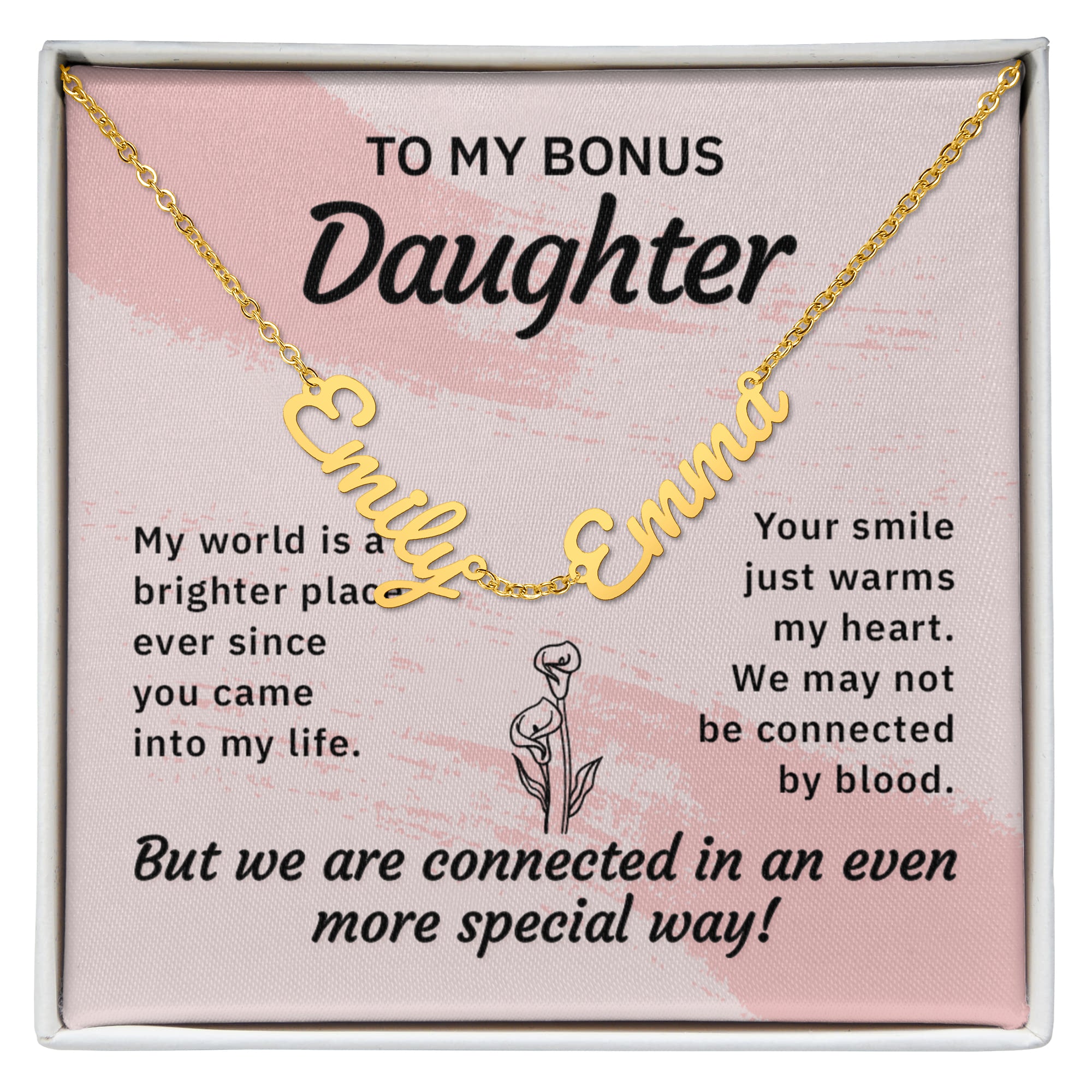 Multiple Name Necklace