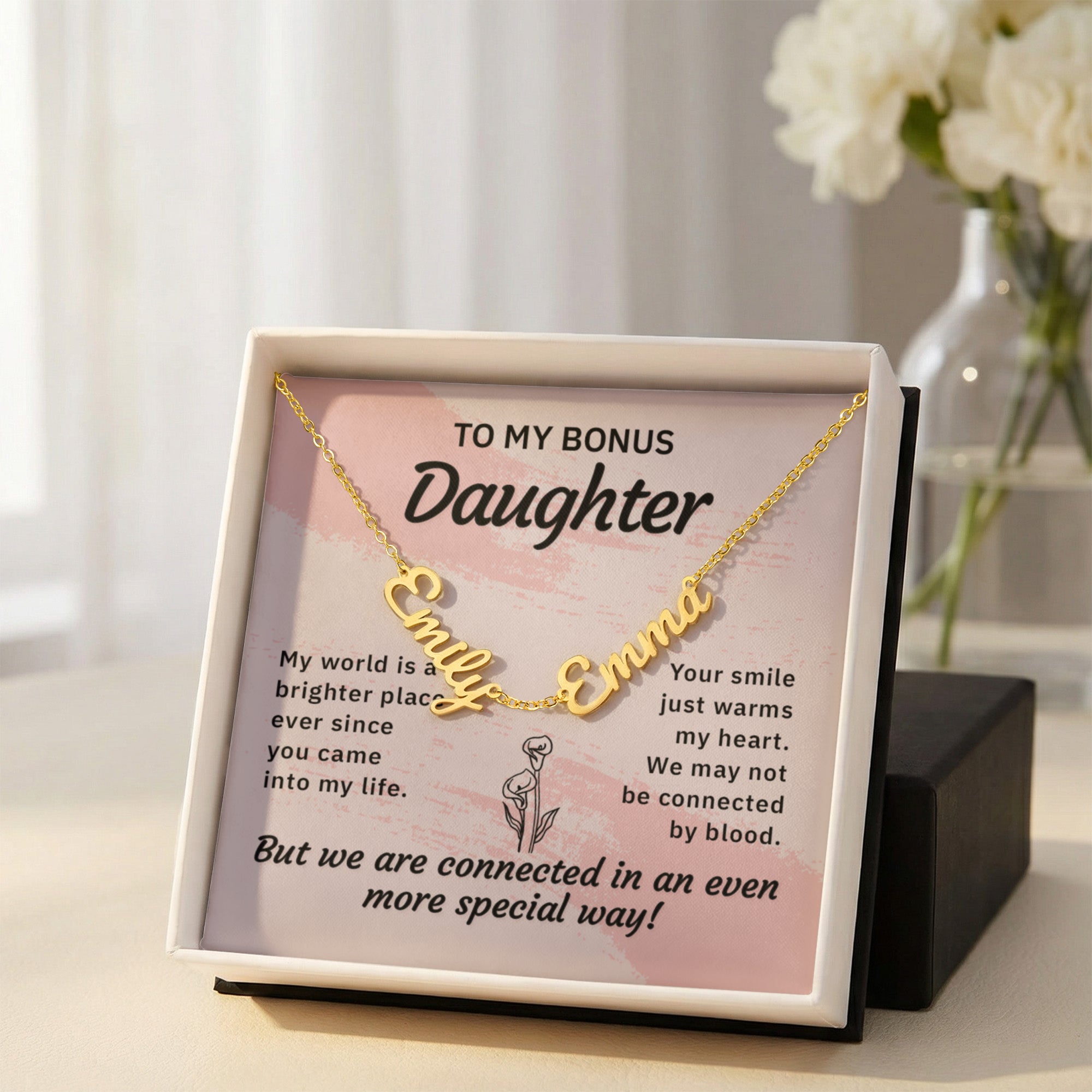 Multiple Name Necklace