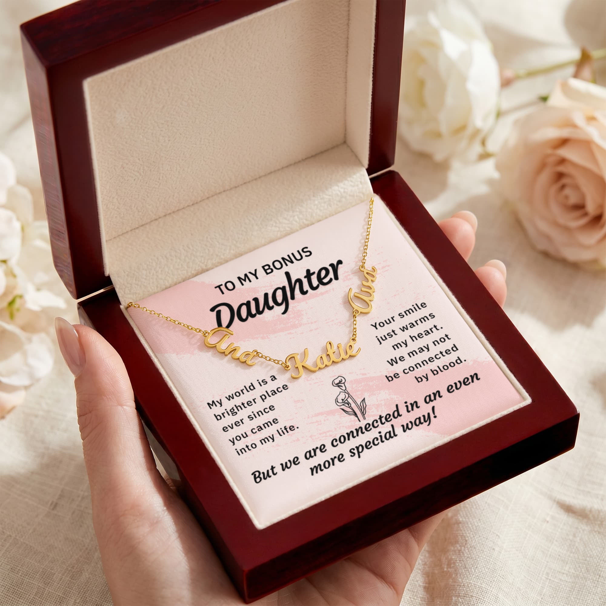 Multiple Name Necklace