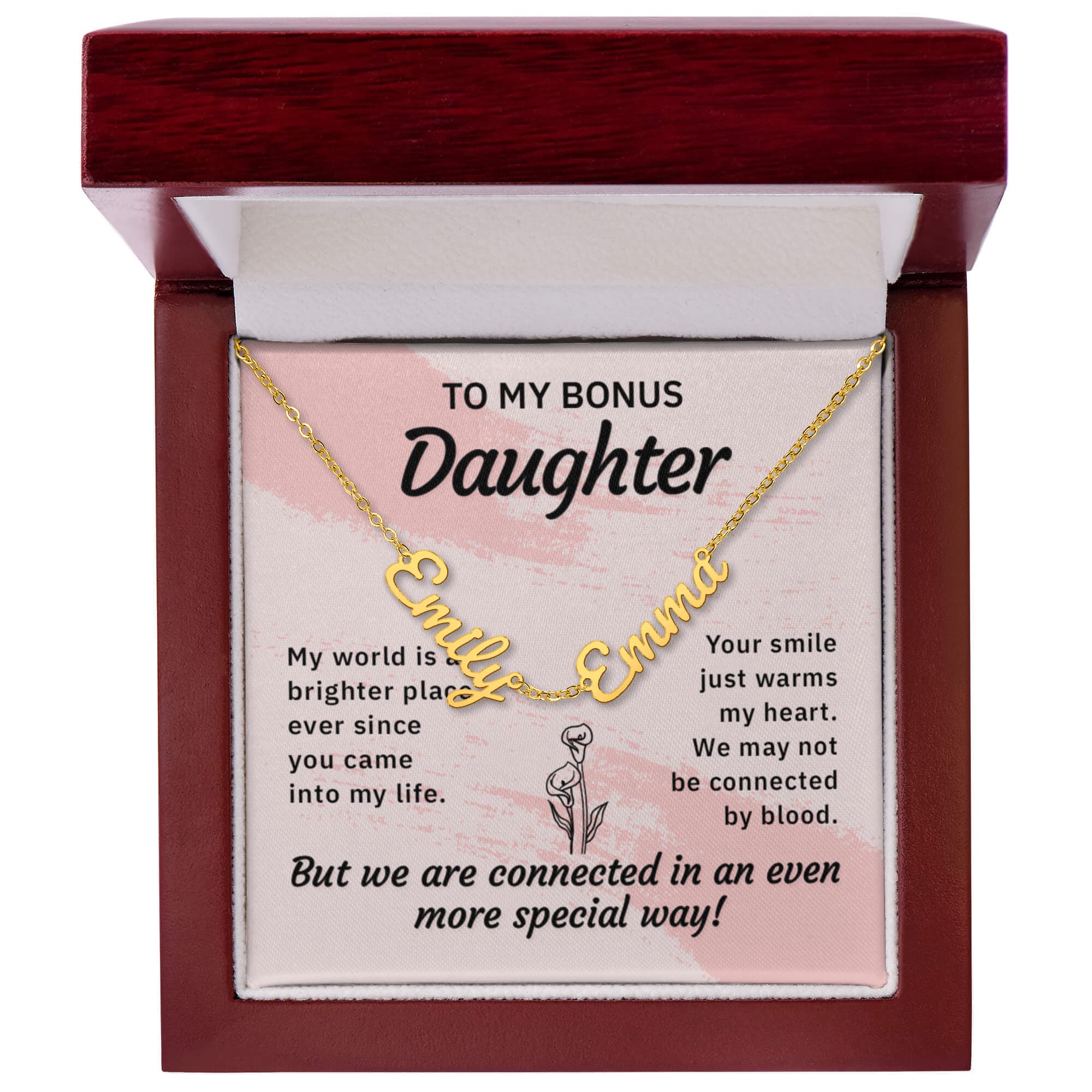 Multiple Name Necklace