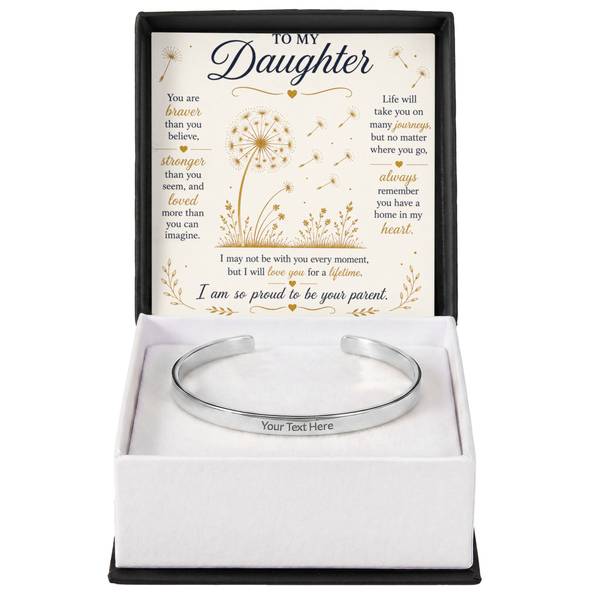 Bracelet de poignet - Gravé