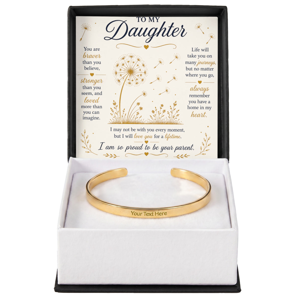 Bracelet de poignet - Gravé
