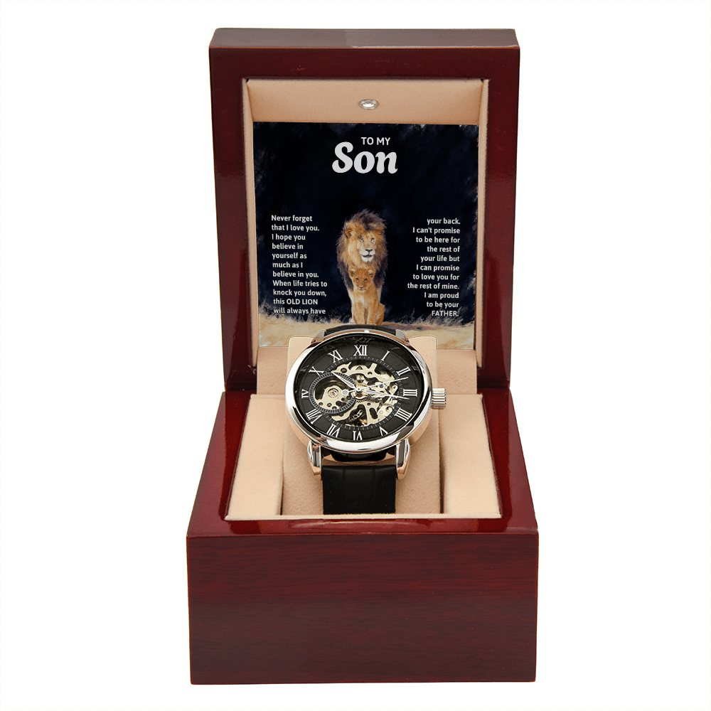 Montre Openwork - To my Son