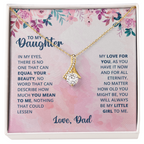 Collier beauté séduisant- Variantes en or jaune et blanc