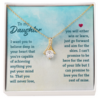 Alluring Beauty Necklace - Yellow & White Gold Variants