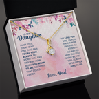Collier beauté séduisant- Variantes en or jaune et blanc
