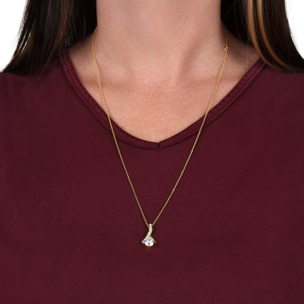 Collier beauté séduisant - Variantes en or jaune et blanc