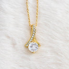 Alluring Beauty Necklace - Yellow & White Gold Variants