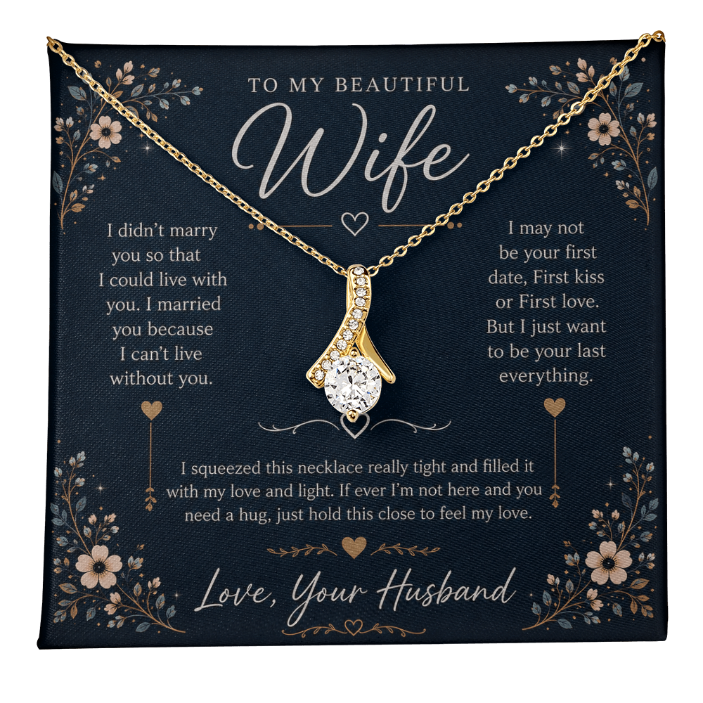 Collier Love Knot - Variantes en or jaune et blanc