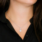 Collier beauté séduisant - Variantes en or jaune et blanc
