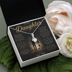Collier beauté séduisant - Variantes en or jaune et blanc