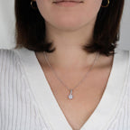 Collier beauté séduisant - Variantes en or jaune et blanc