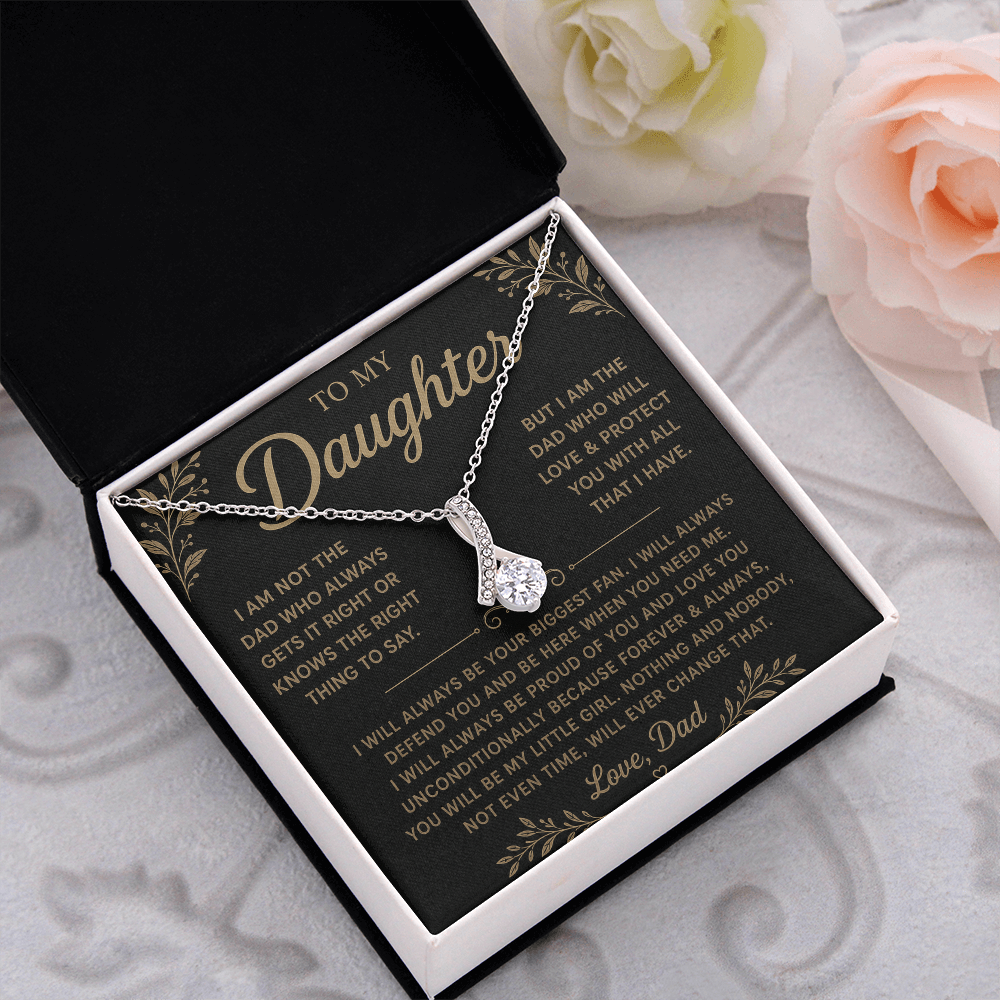 Collier beauté séduisant - Variantes en or jaune et blanc