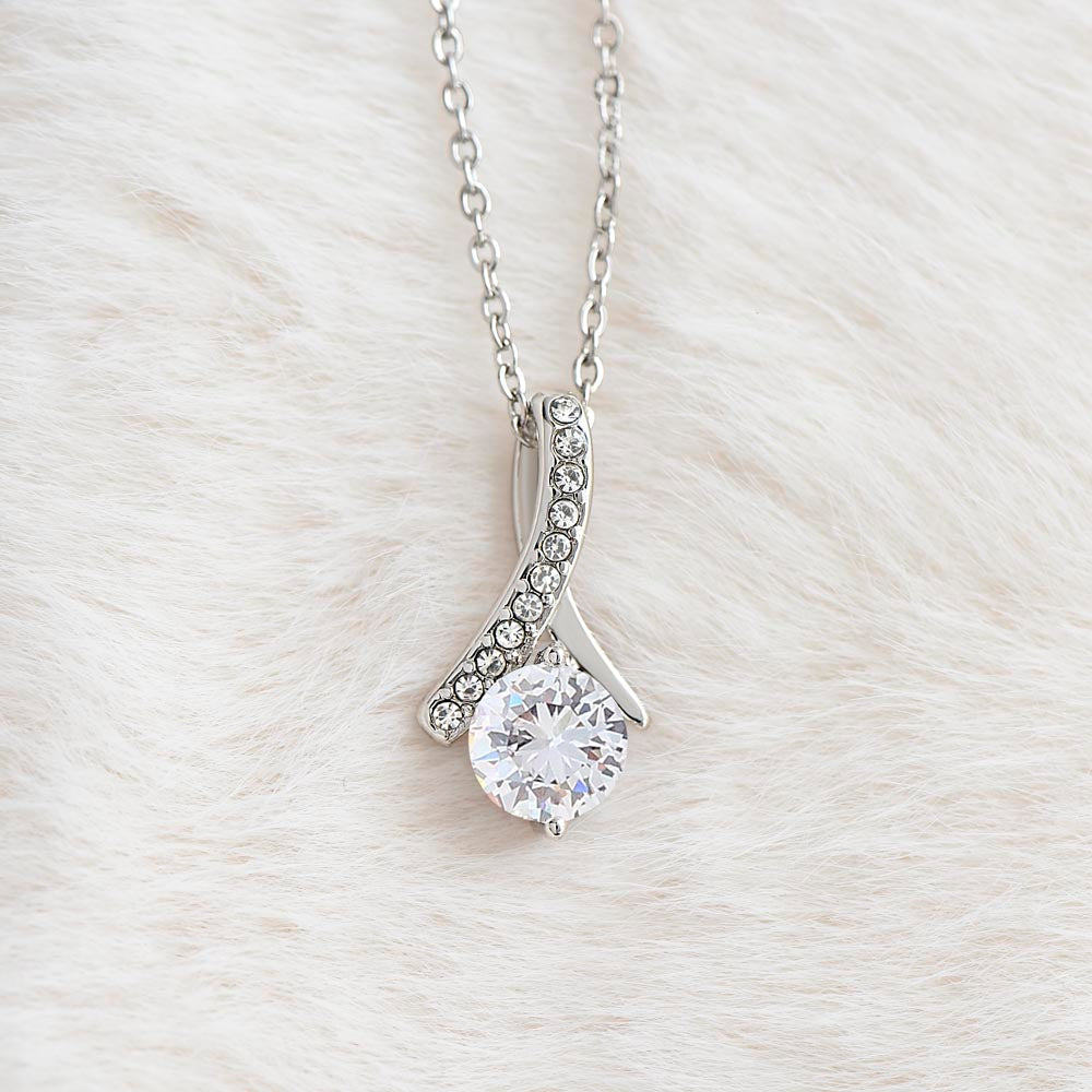 Alluring Beauty Necklace - Yellow & White Gold Variants