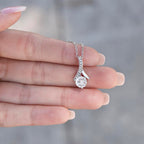 Collier beauté séduisant - Variantes en or jaune et blanc