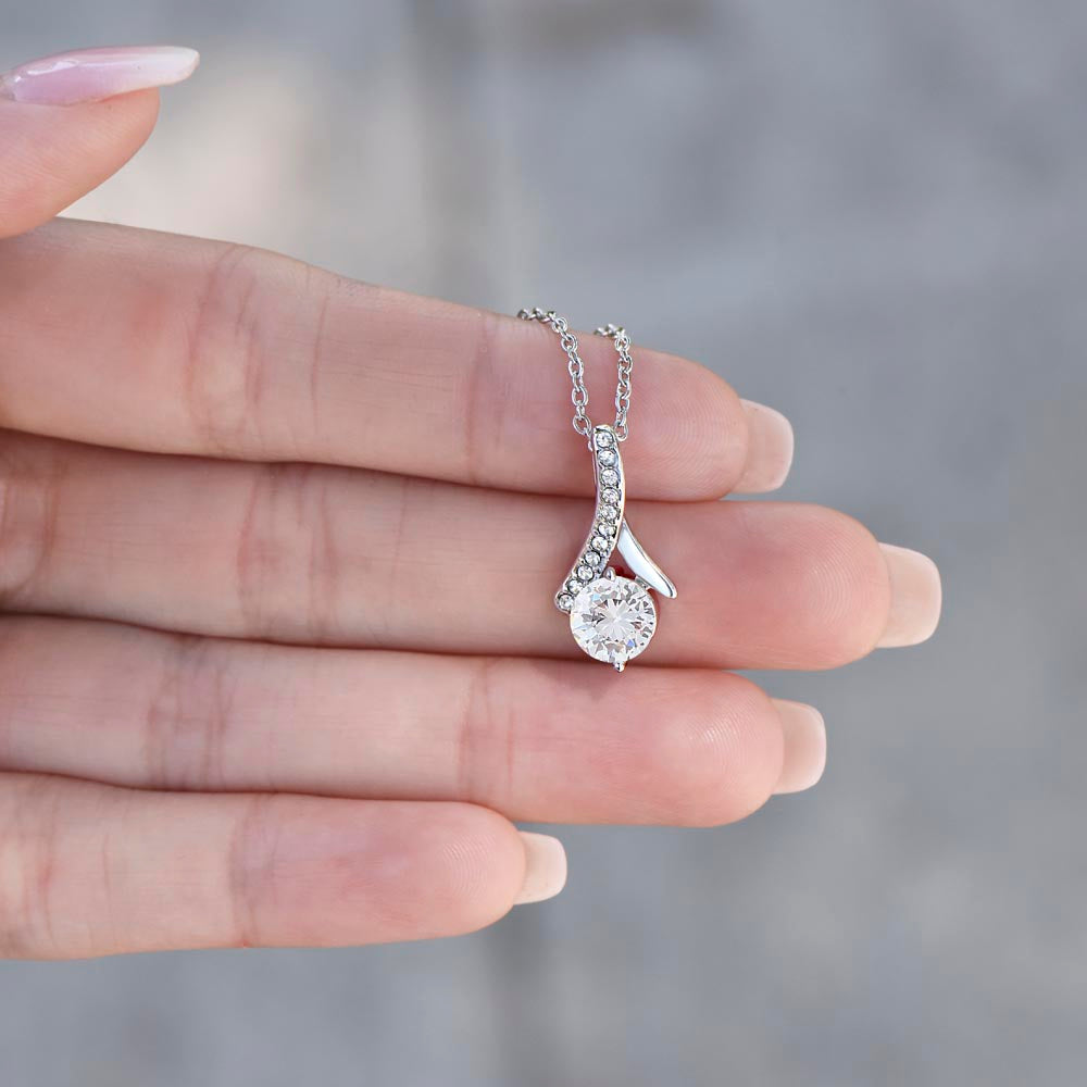 Collier beauté séduisant - Variantes en or jaune et blanc