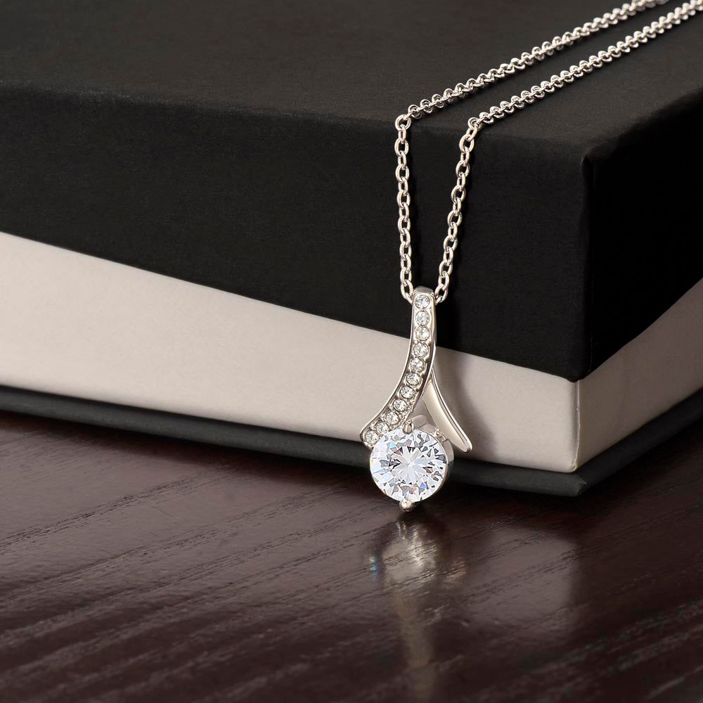 Collier beauté séduisant - Variantes en or jaune et blanc