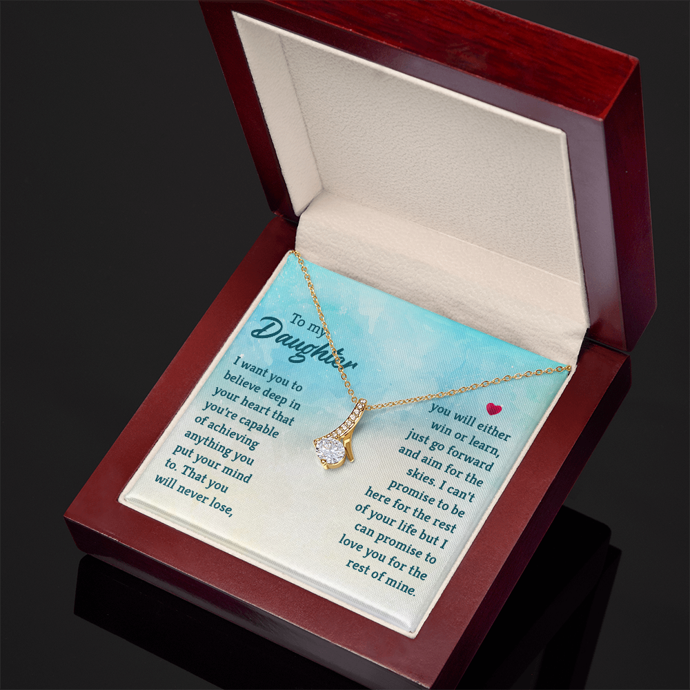 Alluring Beauty Necklace - Yellow & White Gold Variants
