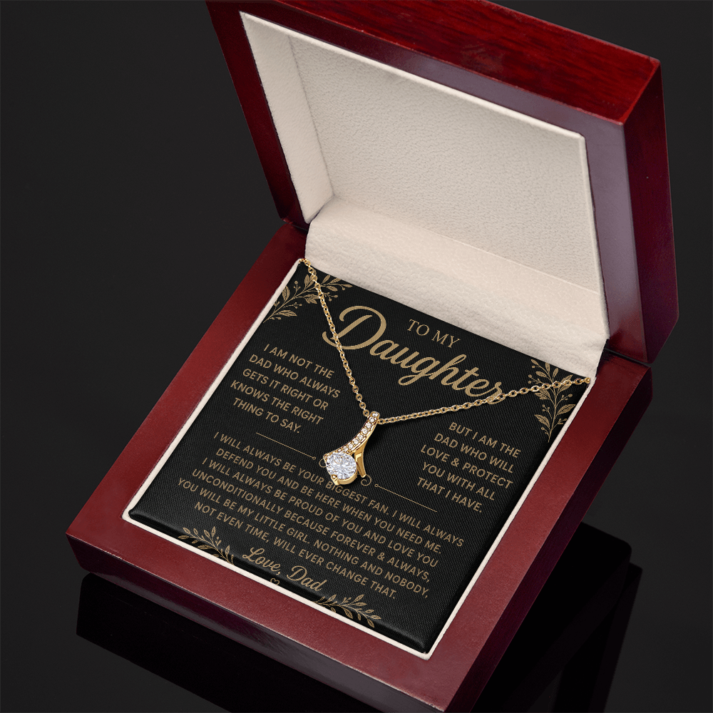 Collier beauté séduisant - Variantes en or jaune et blanc