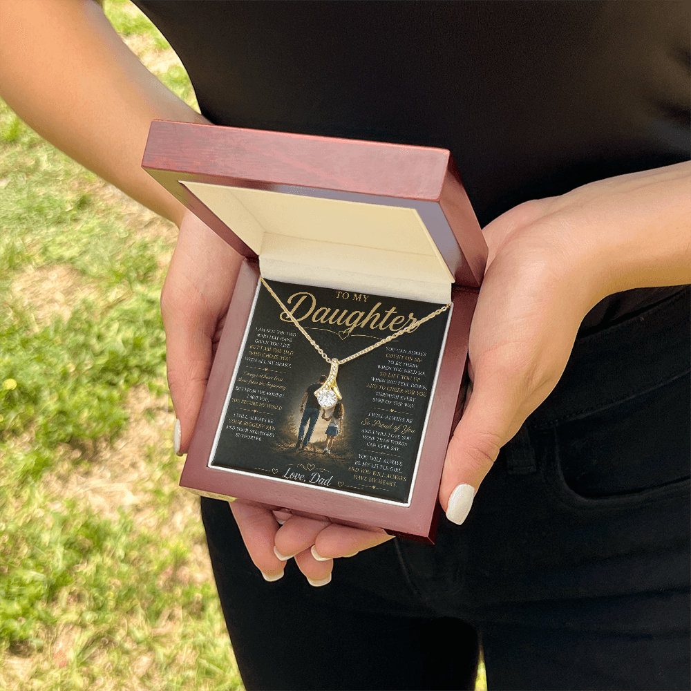 Collier beauté séduisant - Variantes en or jaune et blanc