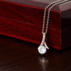 Collier beauté séduisant - Variantes en or jaune et blanc