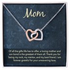 Collier Beauté séduisante avec boîte cadeau à roses rotative
