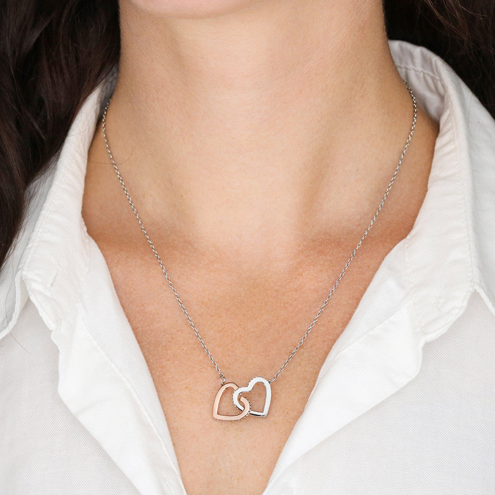 Collier Love Knot - Variantes en or jaune et blanc