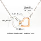 Collier Love Knot - Variantes en or jaune et blanc