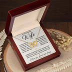 Collier Love Knot - Variantes en or jaune et blanc