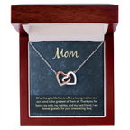 Collier Beauté séduisante avec boîte cadeau à roses rotative