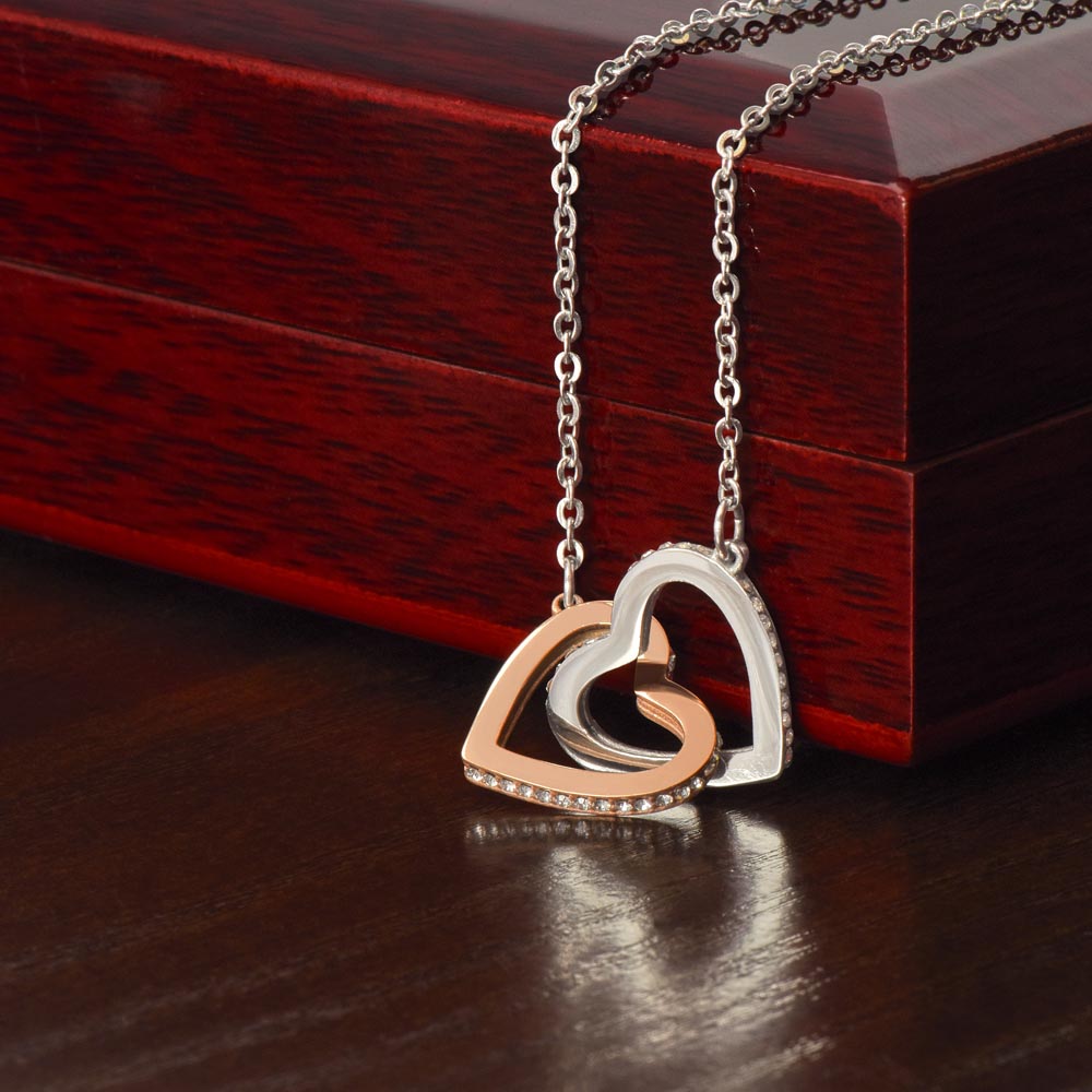 Collier Love Knot - Variantes en or jaune et blanc