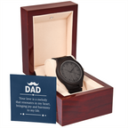 Montre en bois - DAD