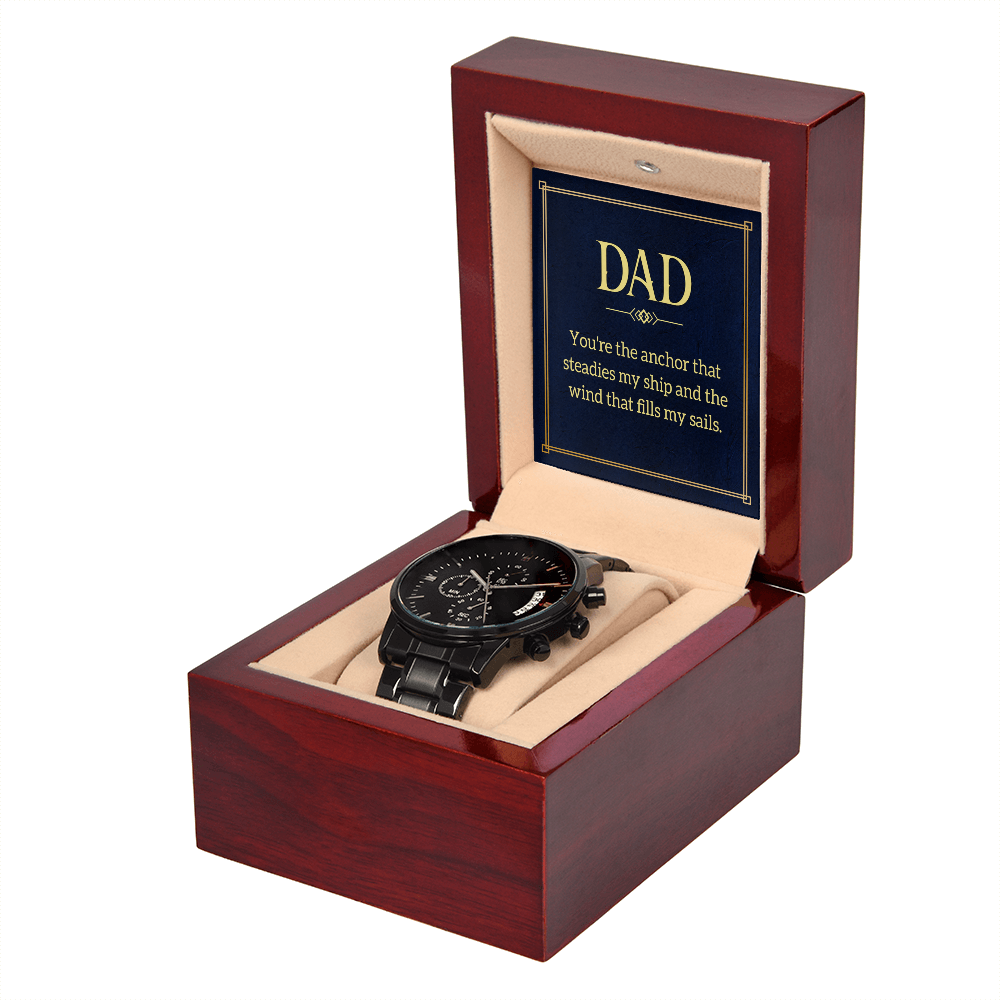 Montre Chronographe noire - DAD