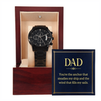 Montre Chronographe noire - DAD