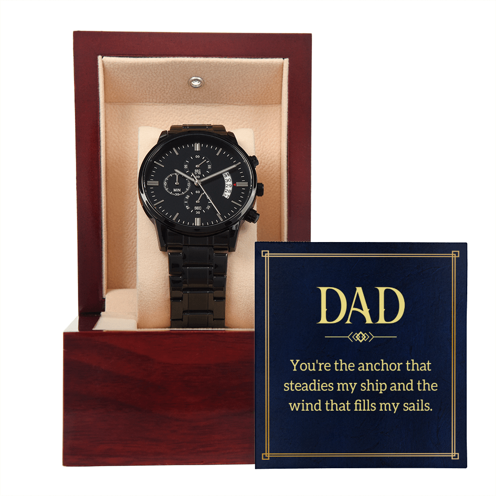 Montre Chronographe noire - DAD