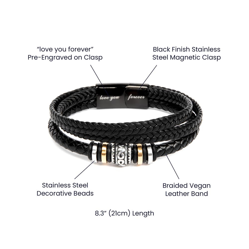 Bracelet Je t'aimerai pour toujours