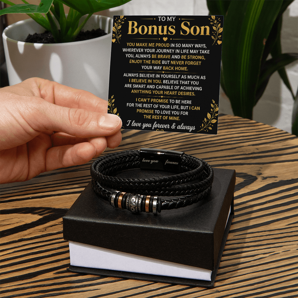Bracelet Je t'aimerai pour toujours