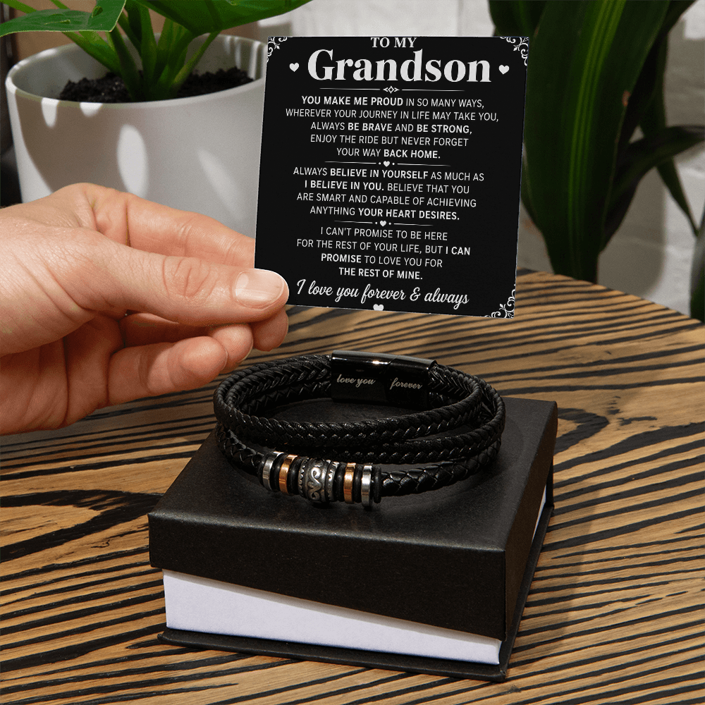 Bracelet Je t'aimerai pour toujours