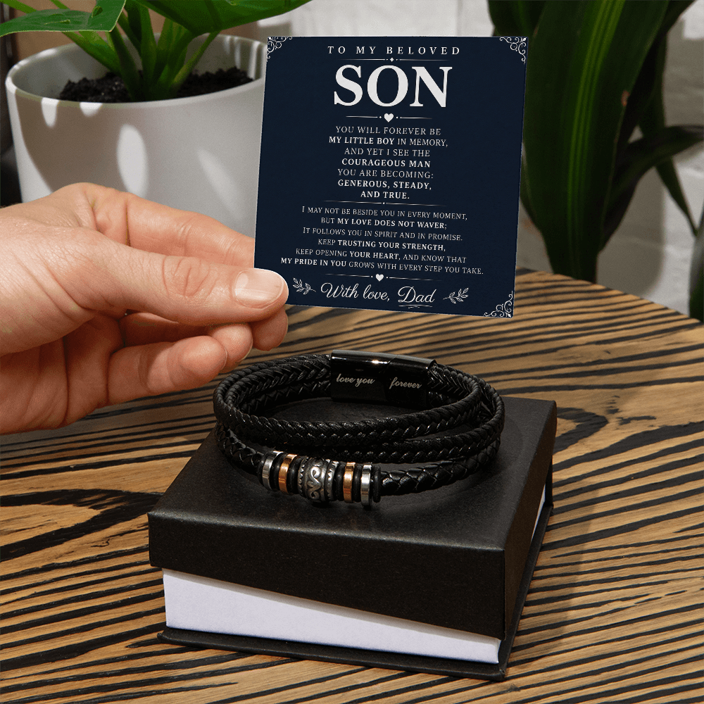 Bracelet Je t'aimerai pour toujours