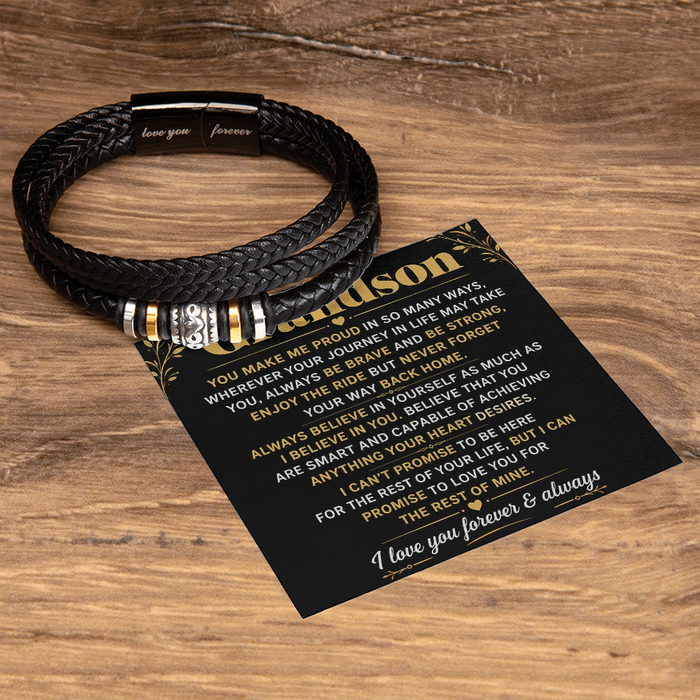 Bracelet Je t'aimerai pour toujours