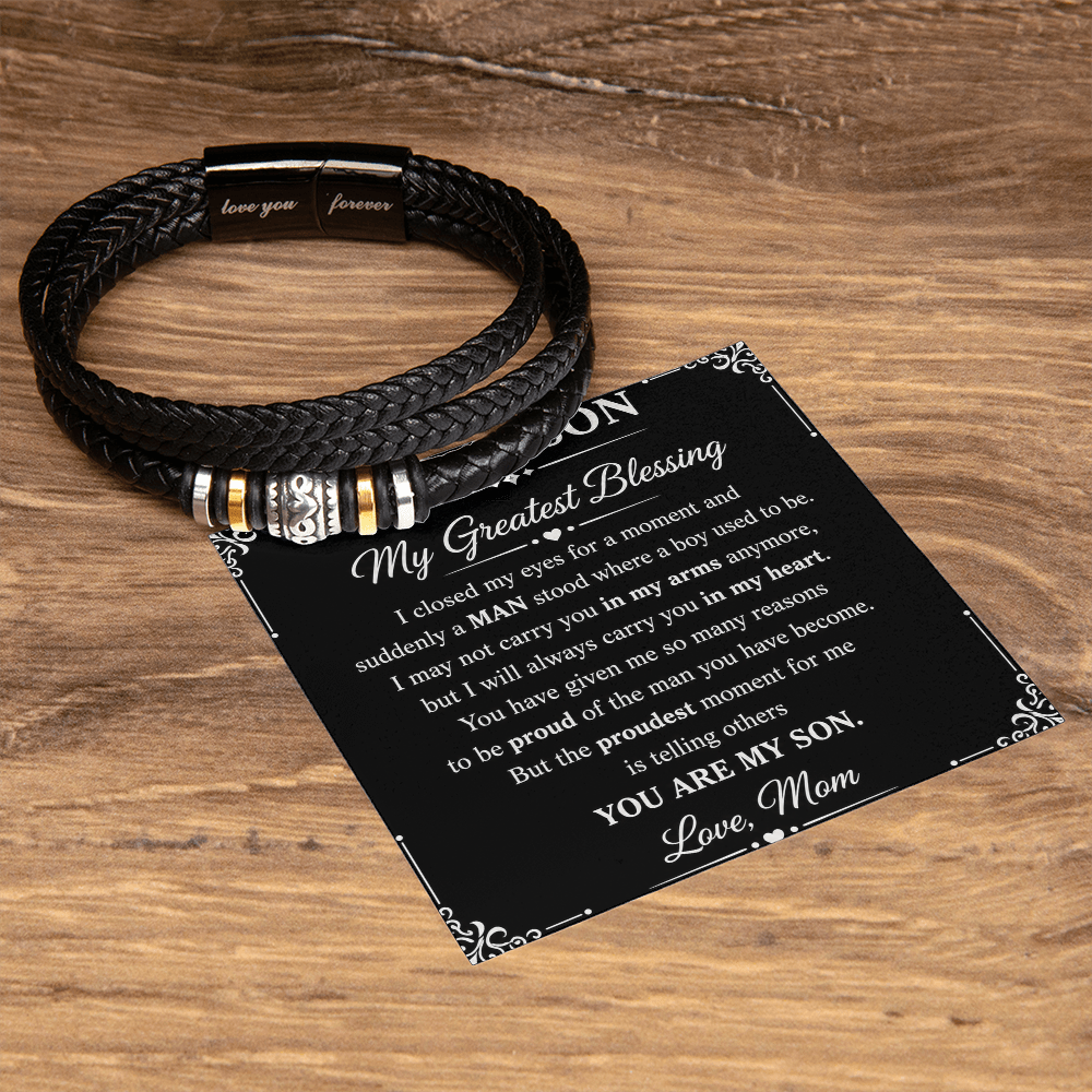 Bracelet Je t'aimerai pour toujours