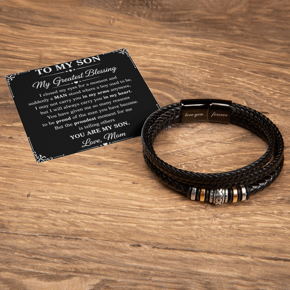 Bracelet Je t'aimerai pour toujours