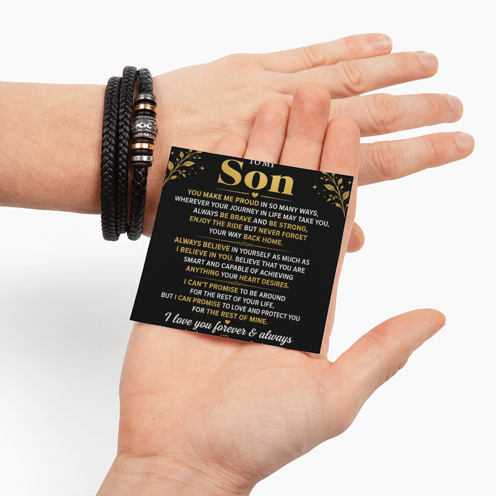 Bracelet Je t'aimerai pour toujours