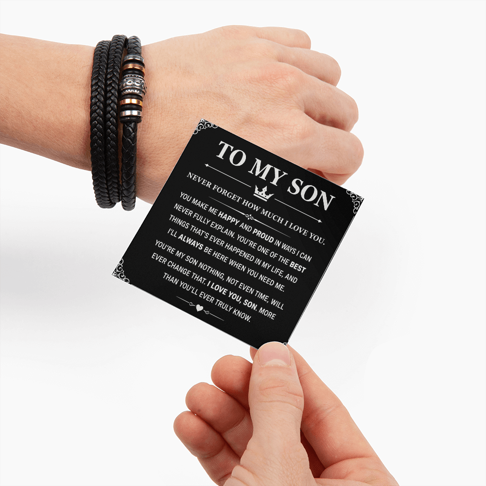 Bracelet Je t'aimerai pour toujours